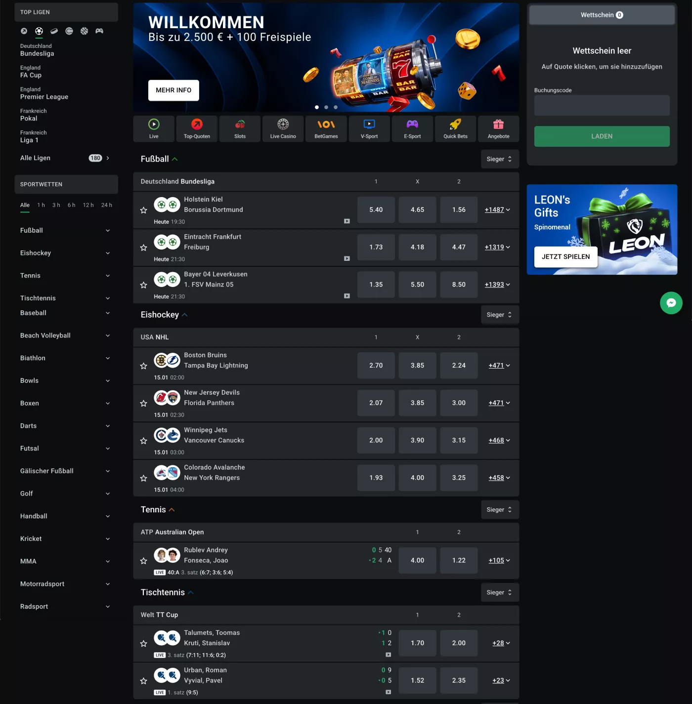 LeonBet_Testen Sie Ihr Glück